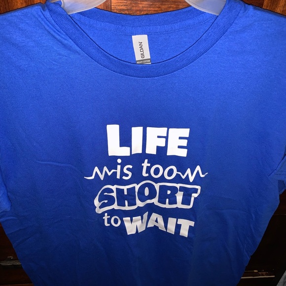 Uplifting Motivational Graphic Tee, Gildan Custom T-Shirt, Words Of Wisdom Shirt - Picture 5 of 6